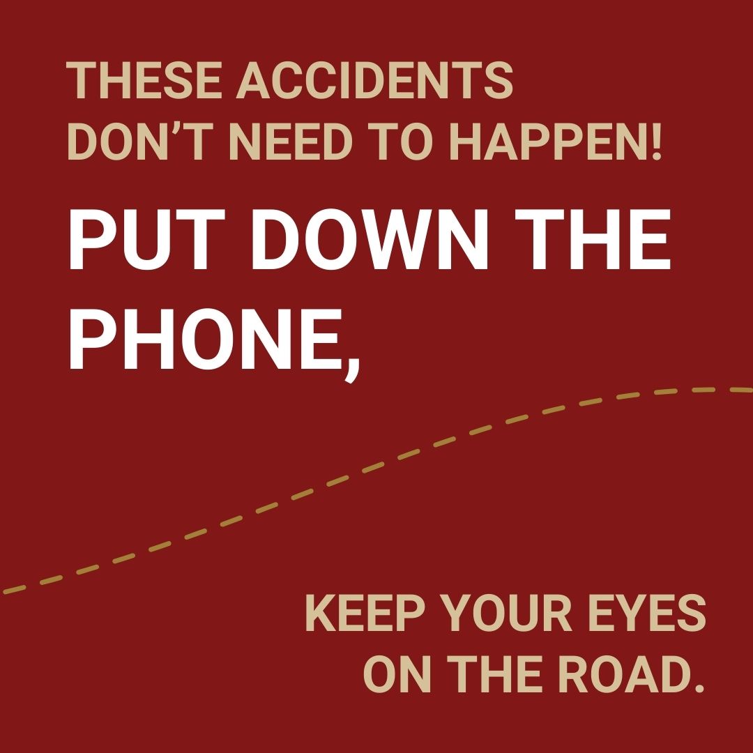 STOP. SCROLL. THINK.  

3,142 lives lost to distracted driving in 2019. Put the phone down—it can wait.  

Tag three friends who need this reminder.  

🔗 bit.ly/3zDY6Nr  

#FloridaLaw #PersonalInjuryLaw #FloridaLawyer #LegalHelp #WestPalmBeach