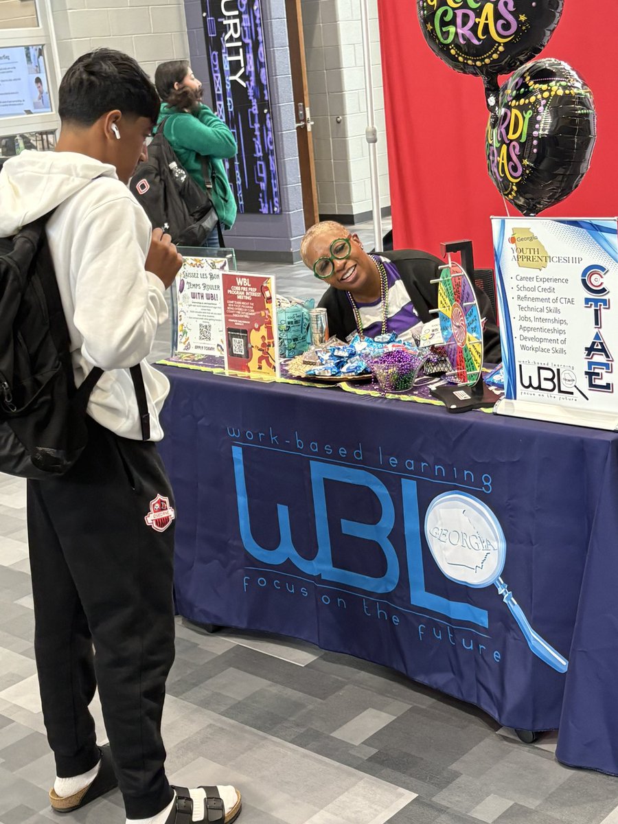 CITA Feature Friday

This week’s feature is the CITA Work-Based Learning (WBL) program. Pictured is CITA WBL coordinator Ms. Shaw who is informing students about WBL opportunities. <a href="/cita_ccsd/">Cita_ccsd</a> <a href="/CobbWbl/">Cobb WBL</a> <a href="/CobbCtae/">Cobb CTAE</a> @Cita_CG