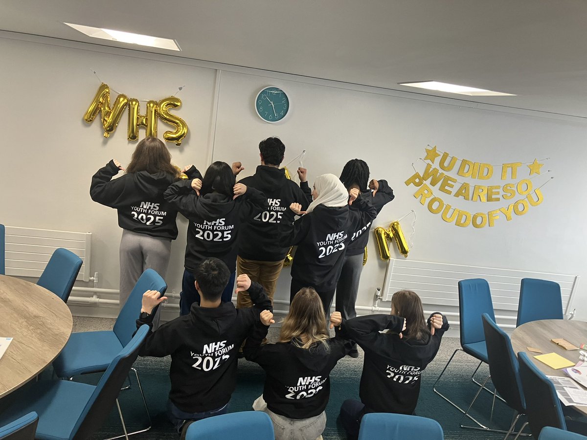 📢 Our very first annual NHS Young Researchers celebration event and the first one for the NHS Youth Forum ⭐ 🎉 We are SO proud of our young researchers of 2024/25. What an amazing year it has been. Keep a look out for their incredible, youth-led reports for NHS services!