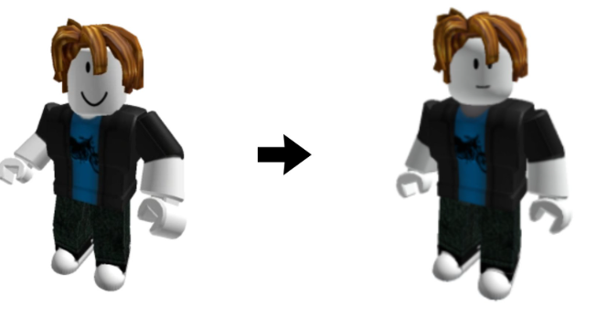 RobloxStudio988's tweet image. New Roblox Animation face.