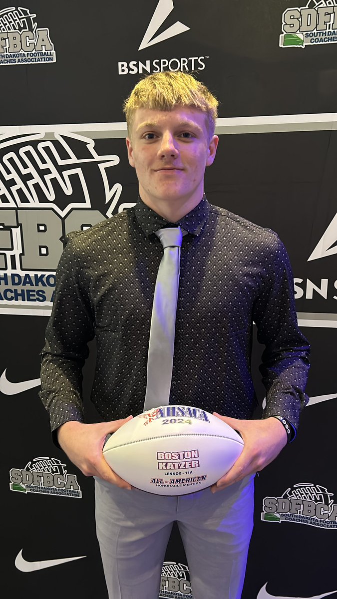 11A player of the year Boston Katzer of Lennox