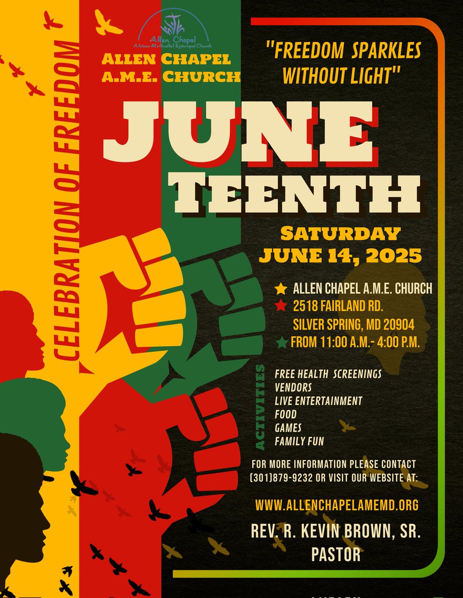 ACSSMD's tweet image. Please mark your calendars and help us spread the word about our 2nd annual Juneteenth Celebration! #familyfunfreefoodandfellowship #celebration!