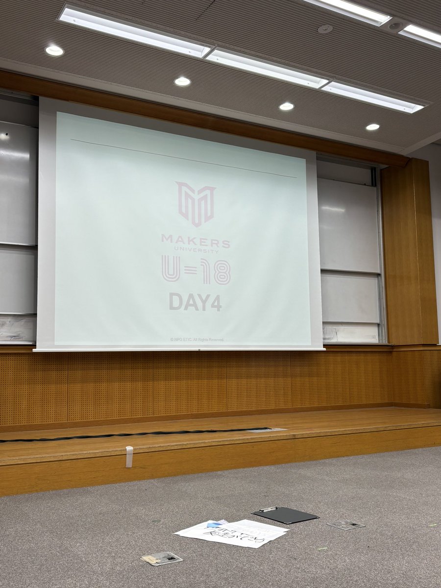 3or1r's tweet image. MAKERSUNIVERSITY、投稿し忘れとった。
あと2日
 #makers_u18