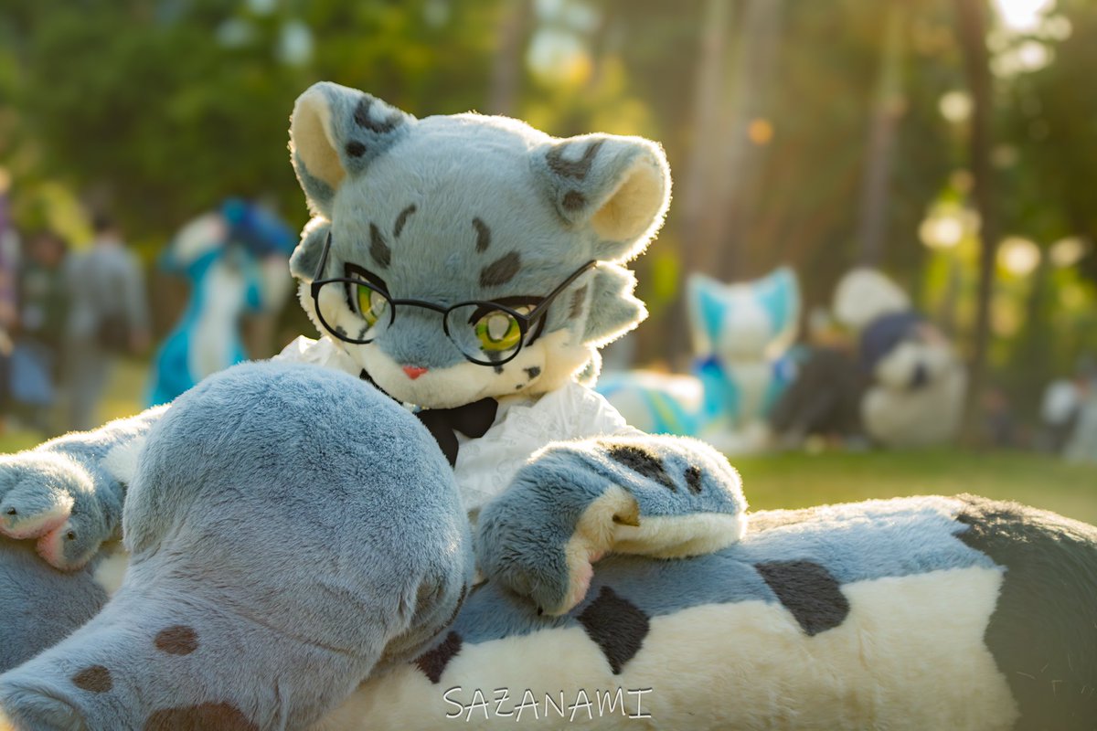 尾巴当沙发 好用又舒服😄
📷@OfAsVa4ZaCIOQLm 
#ATOAMA2025