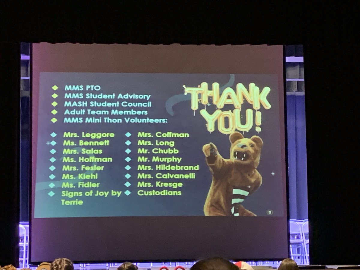 So proud of my MMS for making an #iMPACT on the <a href="/fourdiamonds/">Four Diamonds</a> fund! #FTK