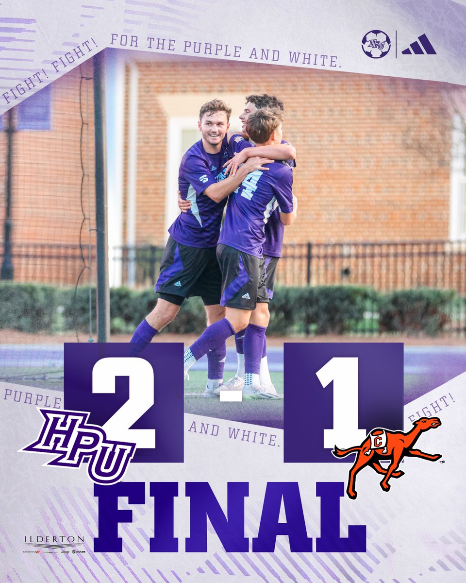 Frankie DeFrancesco and Chris Niblock were the two goal scorers to push HPU past Campbell!

#GoHPU