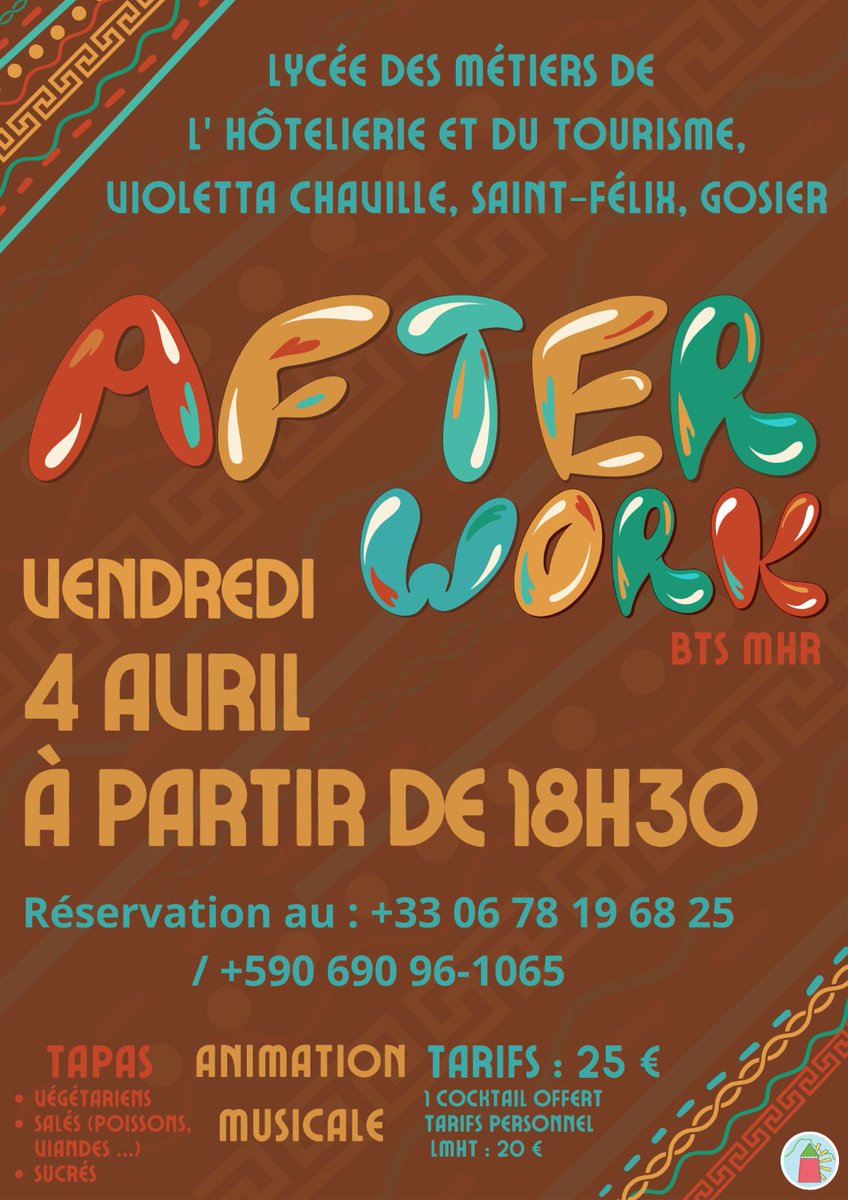 Un moment convivial, chaleureux et gastronomique !!! Un soutien à nos étudiants de BTS MHR pour le financement de leur voyage pédagogique !!!