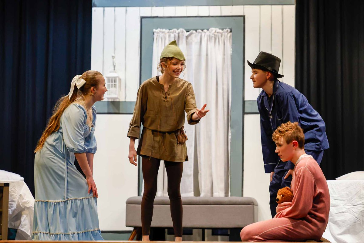 SVJags's tweet image. You won’t want to miss the SV Junior High’s production of Peter Pan Jr.! Come out and support them at Burnside on Saturday, March 29th, at 7:00 p.m. or Sunday, March 30th, at 2:00 p.m. It’s a show you won’t want to miss! #SVJHMusical #PeterPanJr #TheaterMagic