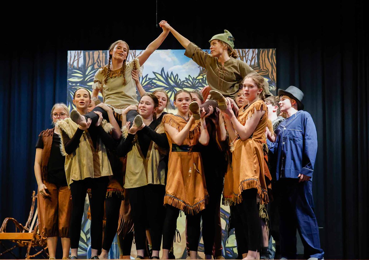 SVJags's tweet image. You won’t want to miss the SV Junior High’s production of Peter Pan Jr.! Come out and support them at Burnside on Saturday, March 29th, at 7:00 p.m. or Sunday, March 30th, at 2:00 p.m. It’s a show you won’t want to miss! #SVJHMusical #PeterPanJr #TheaterMagic