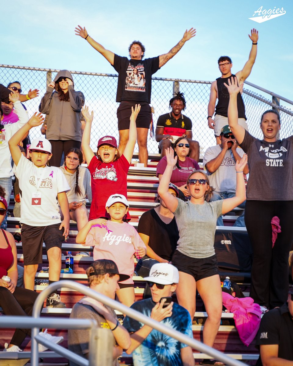 Thanks for showing up and showing out Aggie nation‼️

#AggieUp