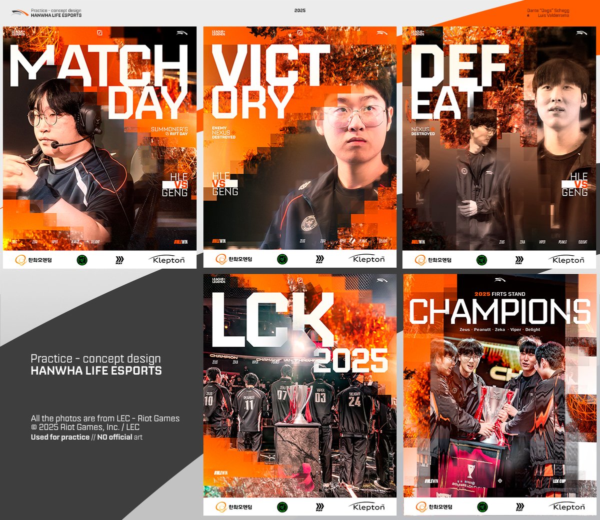 Dags (@imdags) on Twitter photo Graphics practice ( <a href="/HLEofficial/">Hanwha Life Esports</a> )
More esports work → behance.net/gallery/136181…
w/<a href="/LuisGraphic_/">Luis Valderrama™</a> Graphics practice ( <a href="/HLEofficial/">Hanwha Life Esports</a> )
More esports work → behance.net/gallery/136181…
w/<a href="/LuisGraphic_/">Luis Valderrama™</a>