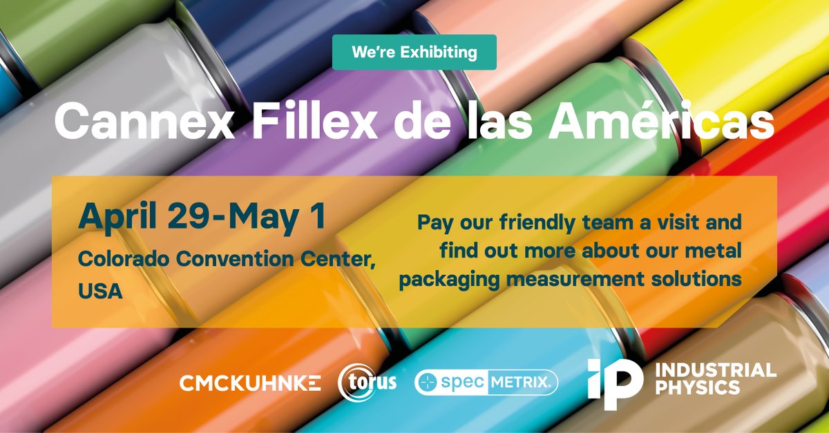 We will be @Cannex Fillex! The show takes place in Denver, Colorado, on 29 April-1 May. It is a major international showcase for metal packaging manufacturing and filling technologies. Will we be seeing you there?! ow.ly/SaeI50V64m8

#canmaking #metalpackaging
