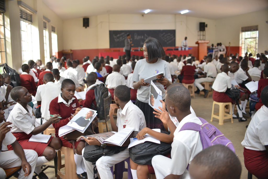 FranklynInst's tweet image. This afternoon, Franklyn Ambassadors represented all us at Kololo SSS. They launched iLEAD to S. 2 and gave a refresher training course to our S. 3 group leaders. It was a successful engagement.
Thank you friends and @shatuhaire for championing transformation in this nation!