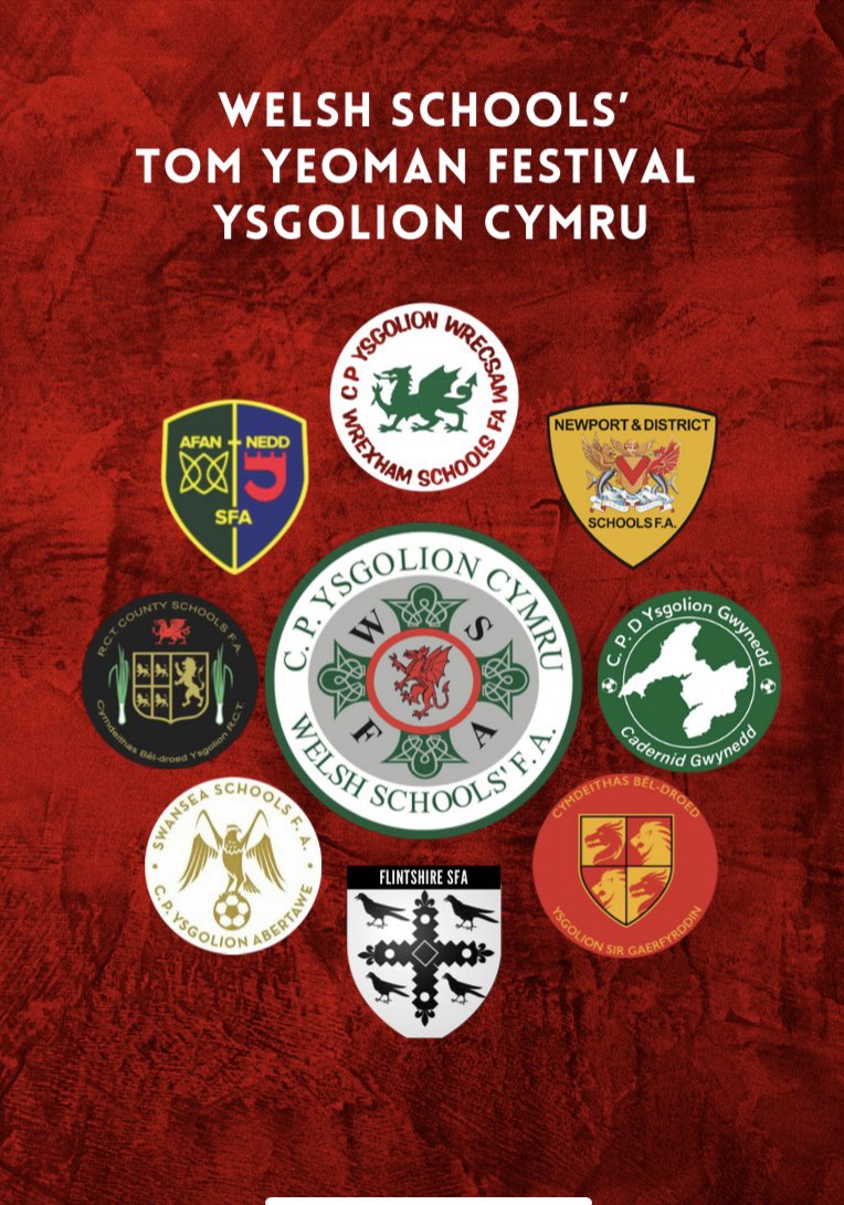 🏴󠁧󠁢󠁷󠁬󠁳󠁿 TOM YEOMAN FESTIVAL 🏴󠁧󠁢󠁷󠁬󠁳󠁿

We are looking forward to hosting our annual Tom Yeoman Festival tomorrow at Ocean Park ⚽️

Good luck to all players, coaches &amp; teams involved❗️

 @GwyneddSchools <a href="/CarmsSFA/">Carmarthenshire SFA</a> <a href="/RCTSFA/">RCT Schools FA</a> <a href="/NewportSFA/">Newport Schools F.A.</a> <a href="/WrexhamSFA/">Wrexham Schools F.A.</a> <a href="/AfanNeddSFA/">Afan Nedd S. F. A.</a> <a href="/FlintshirePsfa/">Flintshire PSFA</a> <a href="/SwanseaSFA/">Swansea Schools F.A.</a>