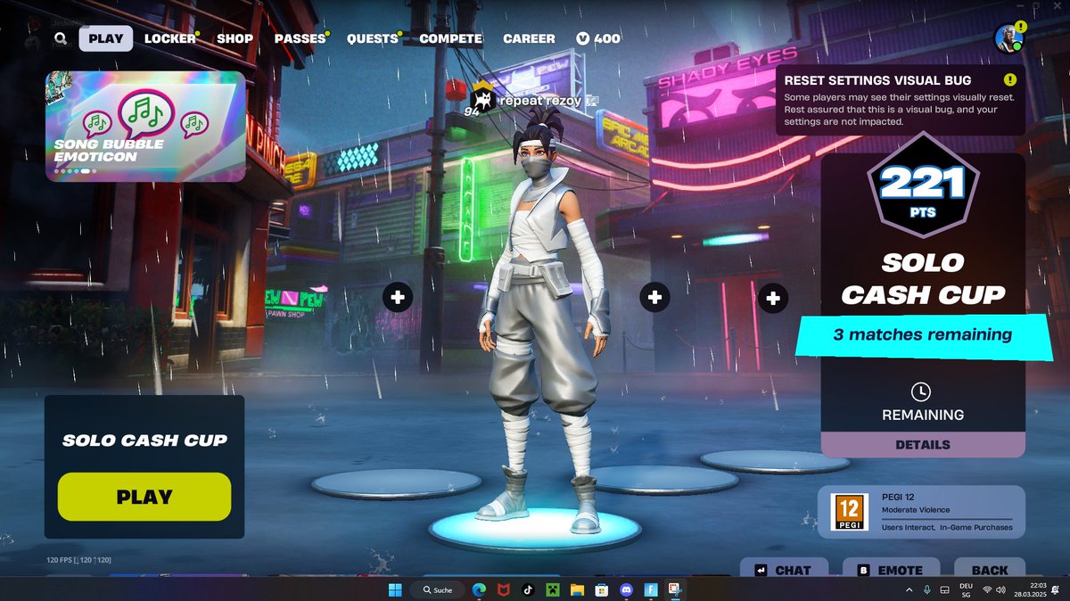 nice, 1h latestart... Last game no pump only smg fuck this game