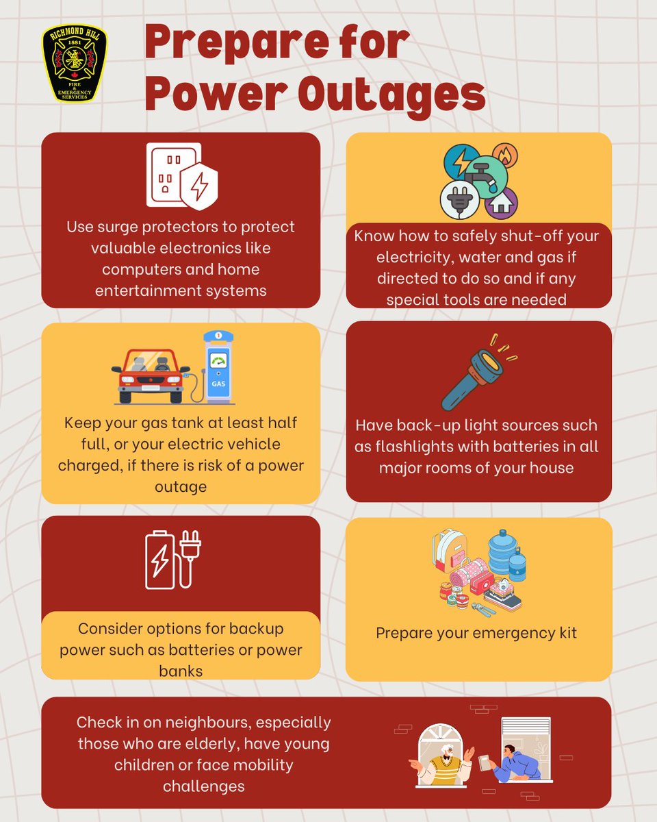 RHFES's tweet photo. @environmentca warns of freezing rain and icy conditions that could lead to hazardous roads and power outages today thru Monday.

Stay safe:
- Avoid unnecessary travel
- Check on vulnerable neighbours
- Keep emergency kits ready
- Prepare for power outages and flooding https://t.co/wEGKDqJlzw