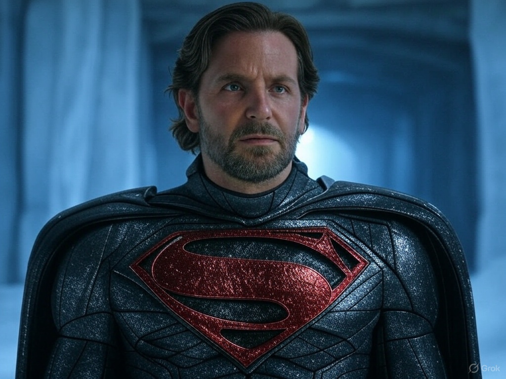 TheFilmJunkee's tweet photo. Cat's out of the bag. Bradley Cooper is Jor-El in SUPERMAN. I dig it... https://t.co/HWyfQ1dvdm
