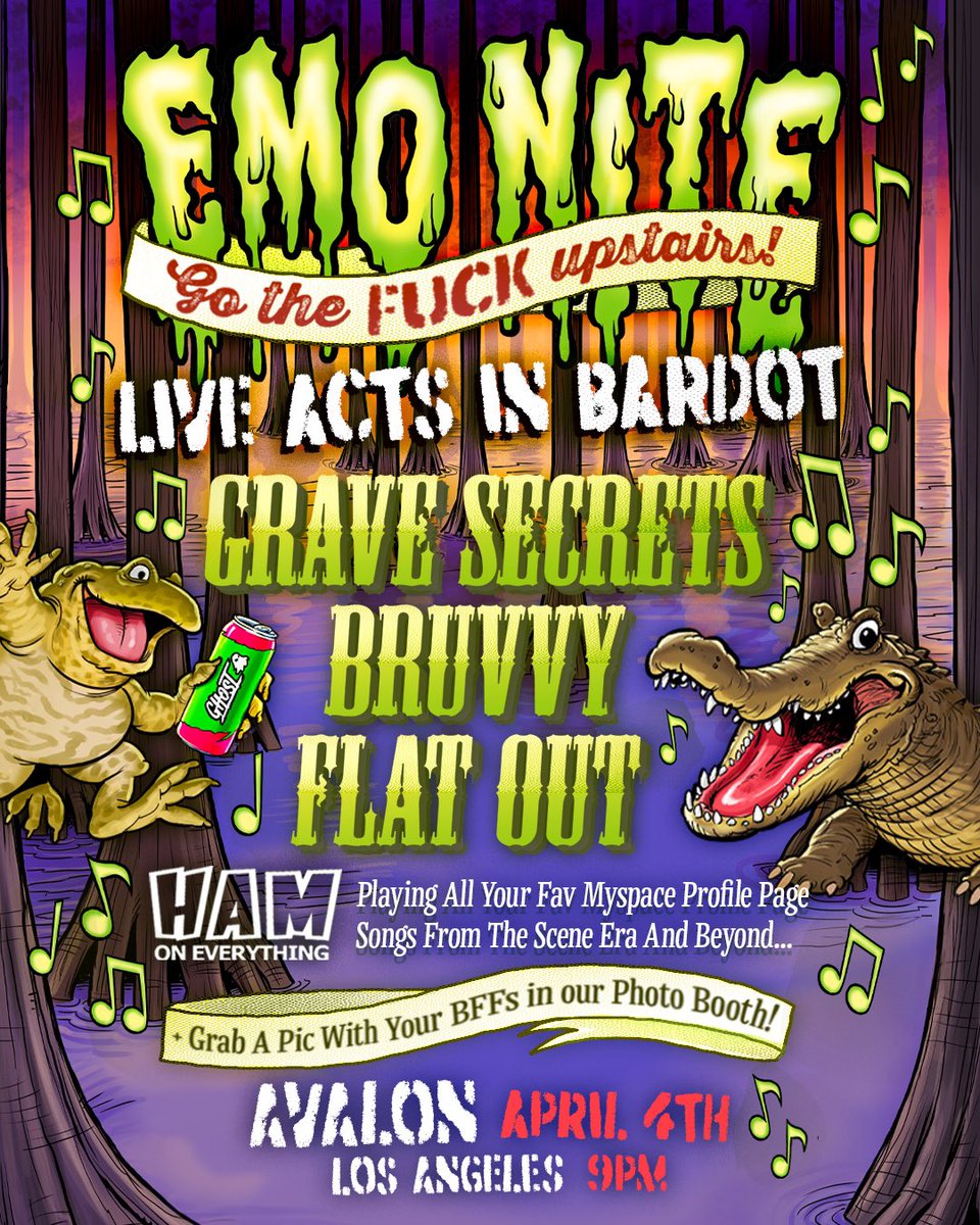 We’re playing emo nite! On Tony’s birthday!

llo.to/r/HLkceCWS