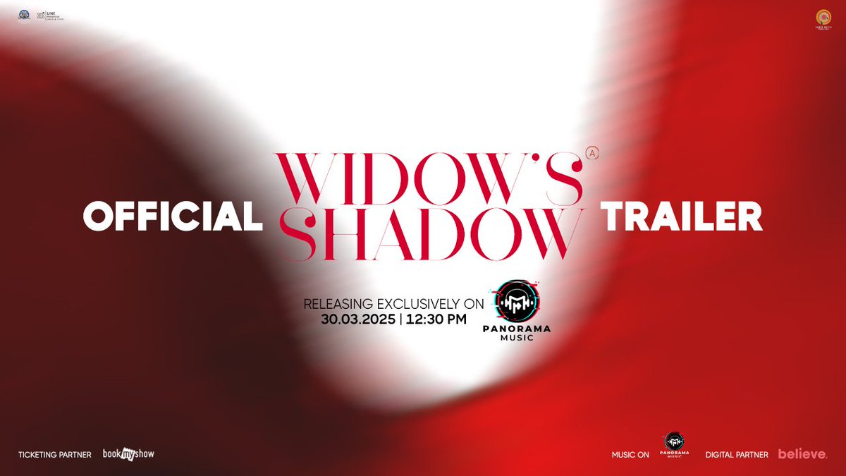 suman_1985's tweet photo. We are excited, and you?

TRAILER  EXCLUSIVELY ON @PanoramaMusic_ OFFICIAL YOUTUBE CHANNEL

TRAILER RELEASING ON 30TH MARCH, 2025, SUNDAY 12:30 PM.

WIDOW'S SHADOW
 
Line Producer's India And Fixer
Subir Dutta Productions
Rat Race Frames

Staytuned https://t.co/Ze3wZXAfFo