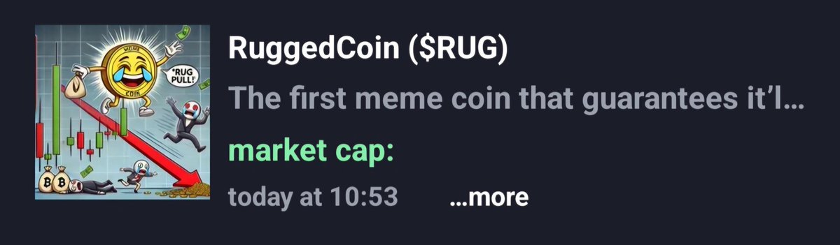 Xthetrencher's tweet photo. @punk6529 Right here 
Dq5e5gPe1pgTB7HoCx9VMJrgqDkQ3EX5g1TPLMJ3pump https://t.co/j8l9UnBEmk