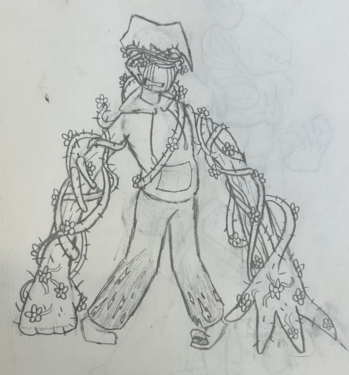 Something I did a bit back based on Forsaken.
Their titles are The Jester, a killer based on my girlfriend’s sona, and The Savior, a killer based on one of my best friend’s sona.
#oc #art #forsaken #forsakenoc