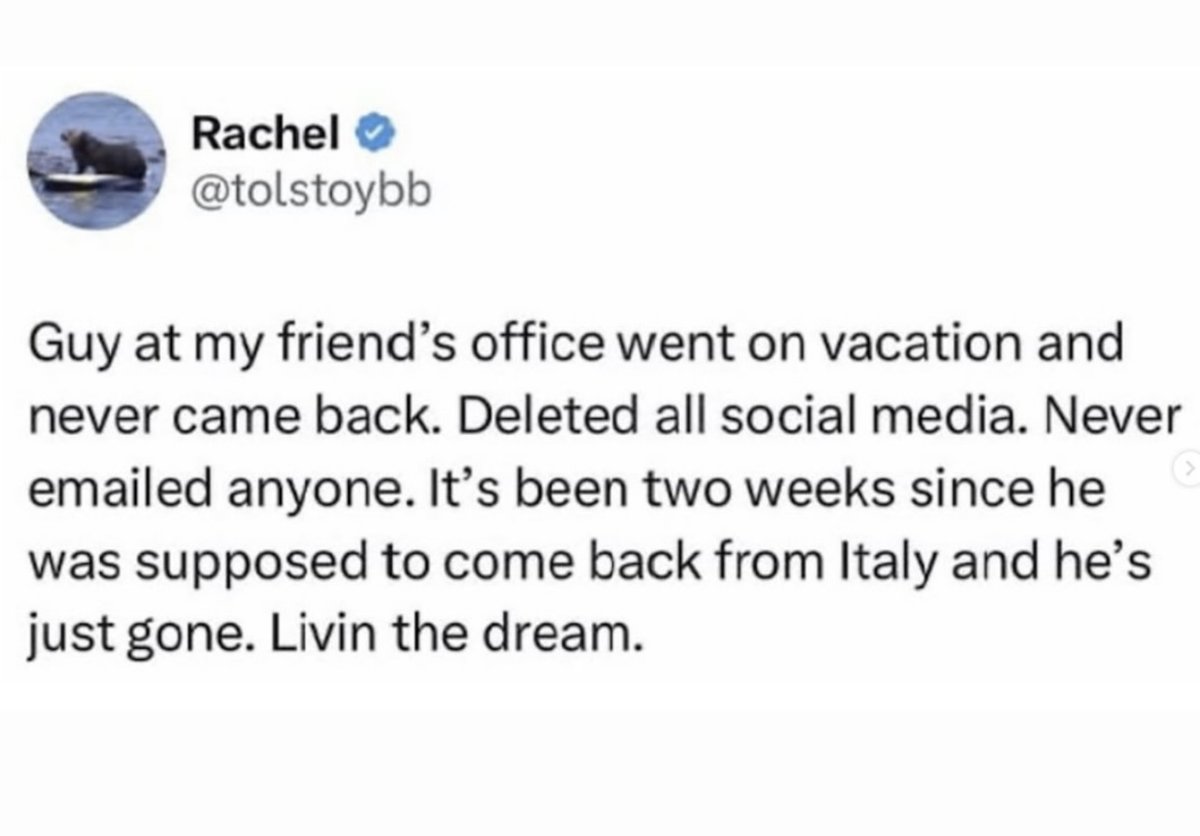 DudespostingWs's tweet image. I think everyone contemplates doing this at some point in their life