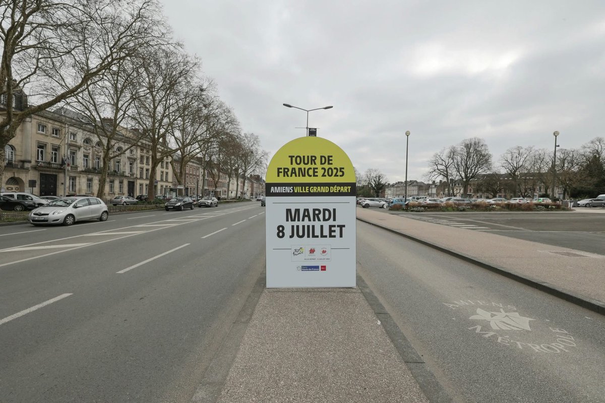 🟡 Dans tout juste 100 jours, Amiens accueillera le départ de la 4e étape du Tour de France. Son directeur Christian Prudhomme était aujourd’hui au Musée de Picardie pour signer la convention d’organisation de cet événement au rayonnement mondial.