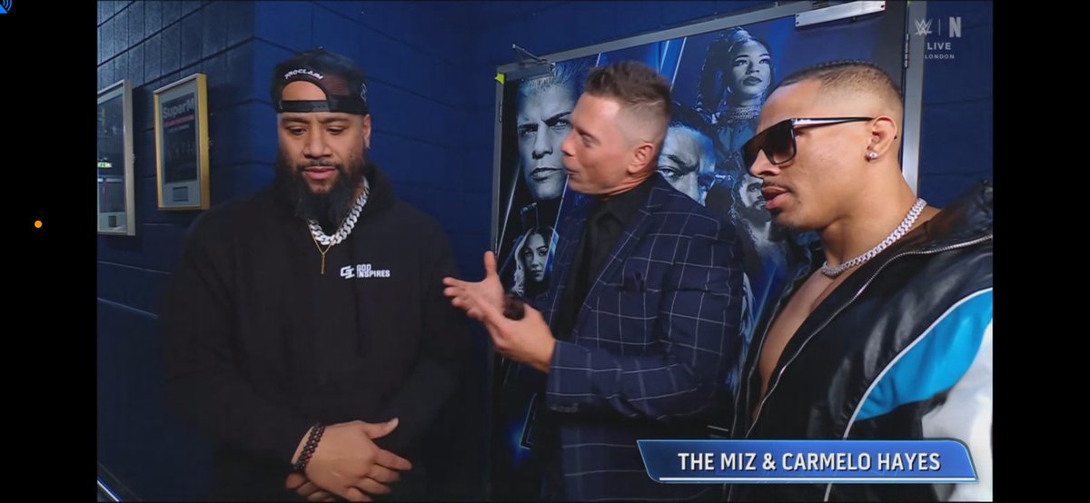 Carmelo Hayes with the Miz is exactly why I don’t trust Triple H’s “process”.
#SmackDown