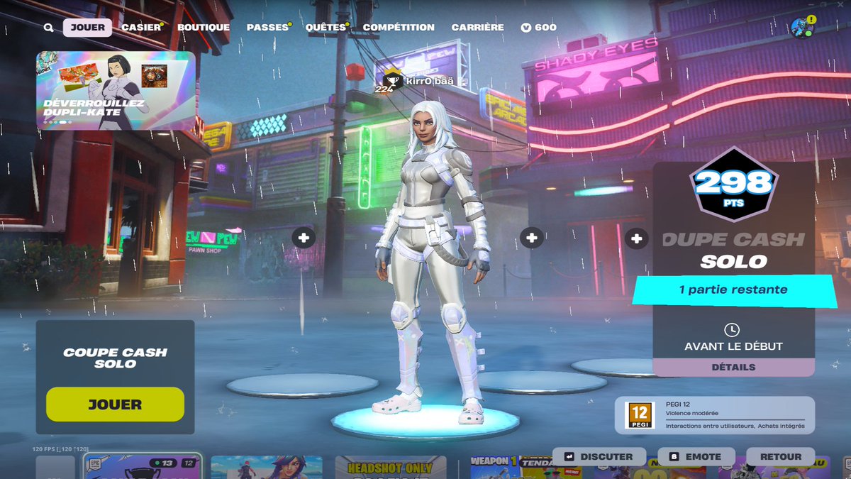 qual final, no stress 🤥