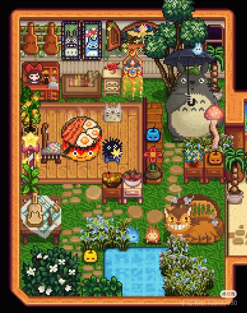 studio ghibli x stardew valley