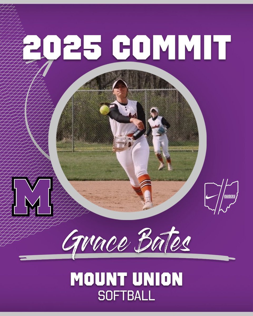 Congratulations to our very own #55 Grace Bates for electing to further her softball and education career at the University of Mount Union. Mount Union is getting an outstanding player…!

#GoBeGreat
#RiseAsOne
#WeAreStorm