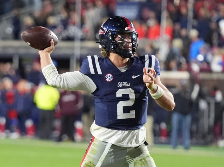 After a great conversation with @Coach_Joe_Judge i’m blessed to recieve an offer from Ole Miss!! 🦈