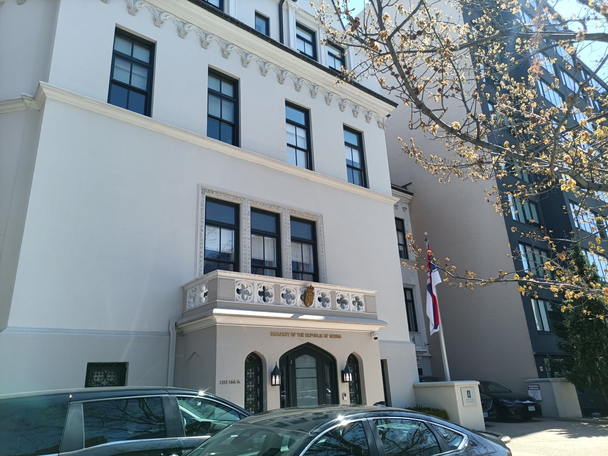 Joseph_Paul_V's tweet image. Work continues on my long term goal of promoting private economic cooperation in The Balkans, Caucasia, and Central Asia
I visited the embassies of Montenegro, Serbia, Georgia, Kazakhstan, Albania, Armenia, Bulgaria, Romania, and Kyrgyzstan in Washington DC entirely unannounced.