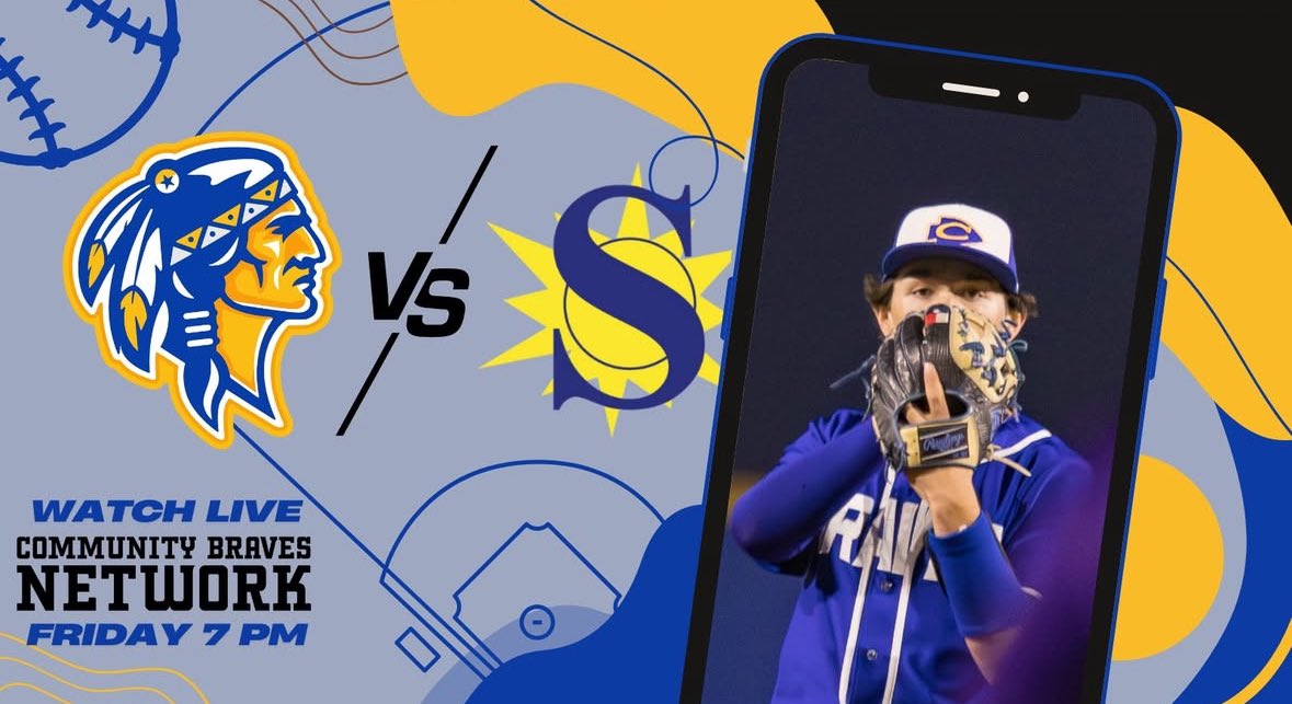 Community ISD (@communityisd) on Twitter photo Tonight, weโll have live coverage of <a href="/SvaleRaiderBSB/">Sunnyvale Raiders Baseball</a> at <a href="/Brave_Baseball/">CHSBravesBaseball</a> on the Community Braves Network. As always, our stream is available for FREE!
First pitch at 7 pm.
Download the Community Braves Network app or visit communityisd.org/network. Tonight, weโll have live coverage of <a href="/SvaleRaiderBSB/">Sunnyvale Raiders Baseball</a> at <a href="/Brave_Baseball/">CHSBravesBaseball</a> on the Community Braves Network. As always, our stream is available for FREE!
First pitch at 7 pm.
Download the Community Braves Network app or visit communityisd.org/network.