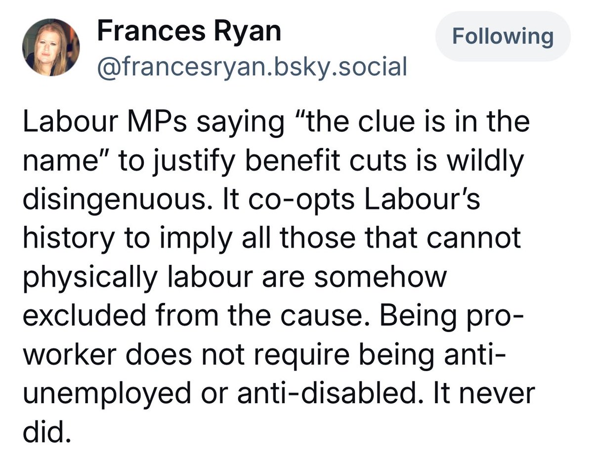 pplsassembly's tweet image. Bang on from @DrFrancesRyan.