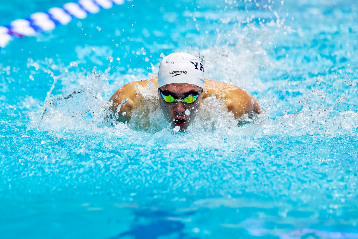A strong prelim swim for the first-year in the 100 fly!🗣️

Nick Finch will complete in the consolation final tonight at 9 pm ET!

#ThisIsYale