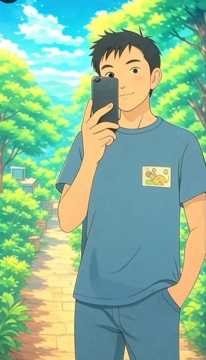 Type_kar_'s tweet photo. Going with trend #Ghibli https://t.co/wFk2obhswm