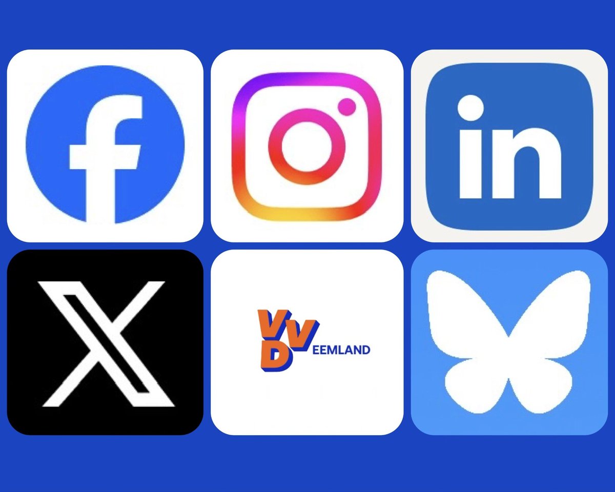 Leuk dat je ons hier op X volgt. Volg je VVD Netwerk Eemland ook al op de andere social media kanalen?

Alle #links vind je hier: eemland.vvd.nl/nieuws/57569/v…