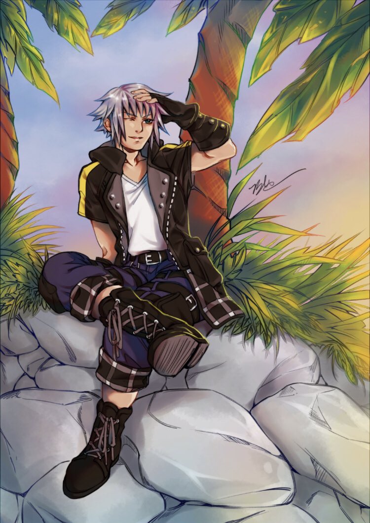hajjartwork's tweet photo. Hoje tem arte nova! ♥️
Em comemoração ao aniversário da minha saga de jogos favorita :) #kingdomhearts #KH23rd #KH23 #riku #fanart https://t.co/CZjgtQXQ3m