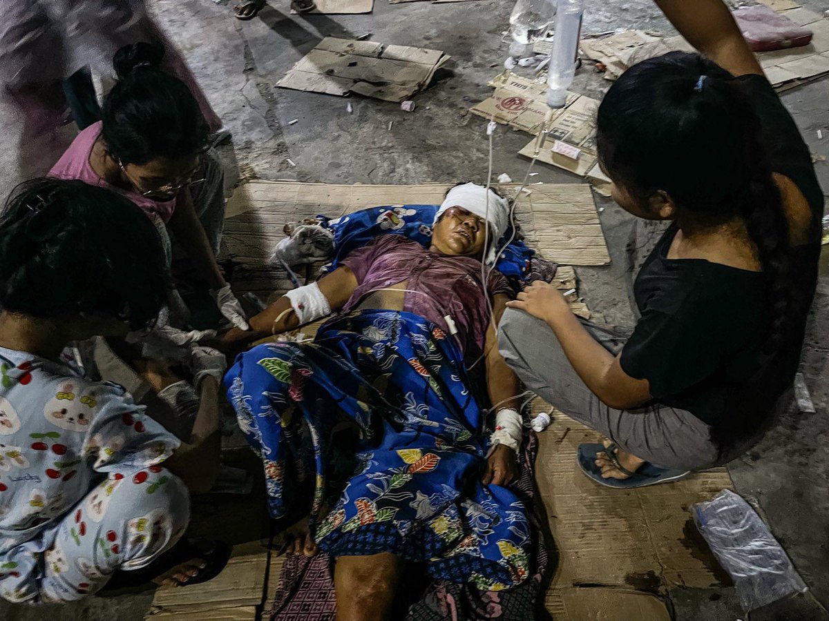 Myanmar Now tweet media