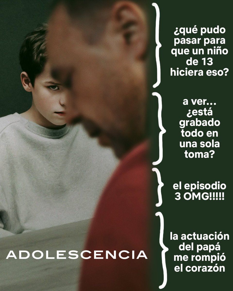 NetflixLAT's tweet photo. Yo mientras veía ‘Adolescencia’ 😔🤯😭💔 https://t.co/eq1TRTMrb2