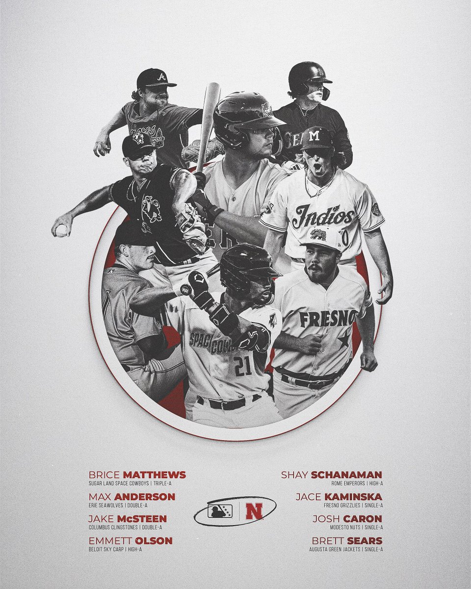 Nebraska Baseball (@huskerbaseball) on Twitter photo They've got next.
Good luck to our guys opening their <a href="/MiLB/">Minor League Baseball</a> season today! 🫡 They've got next.
Good luck to our guys opening their <a href="/MiLB/">Minor League Baseball</a> season today! 🫡