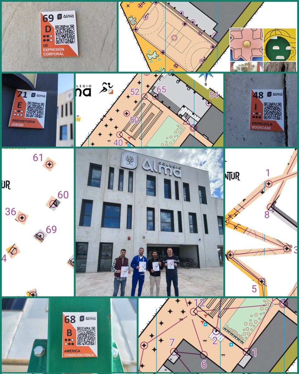 📢 El Colegio Alma de #Lorca ya cuenta con un Circuito Permanente de Orientación como espacio deportivo-educativo para desarrollar el contenido de orientación🧭🗺️a través de una multitud de actividades🏃‍♀️🏃‍♂️así como para trabajar otros contenidos de forma transversal y motivante📏