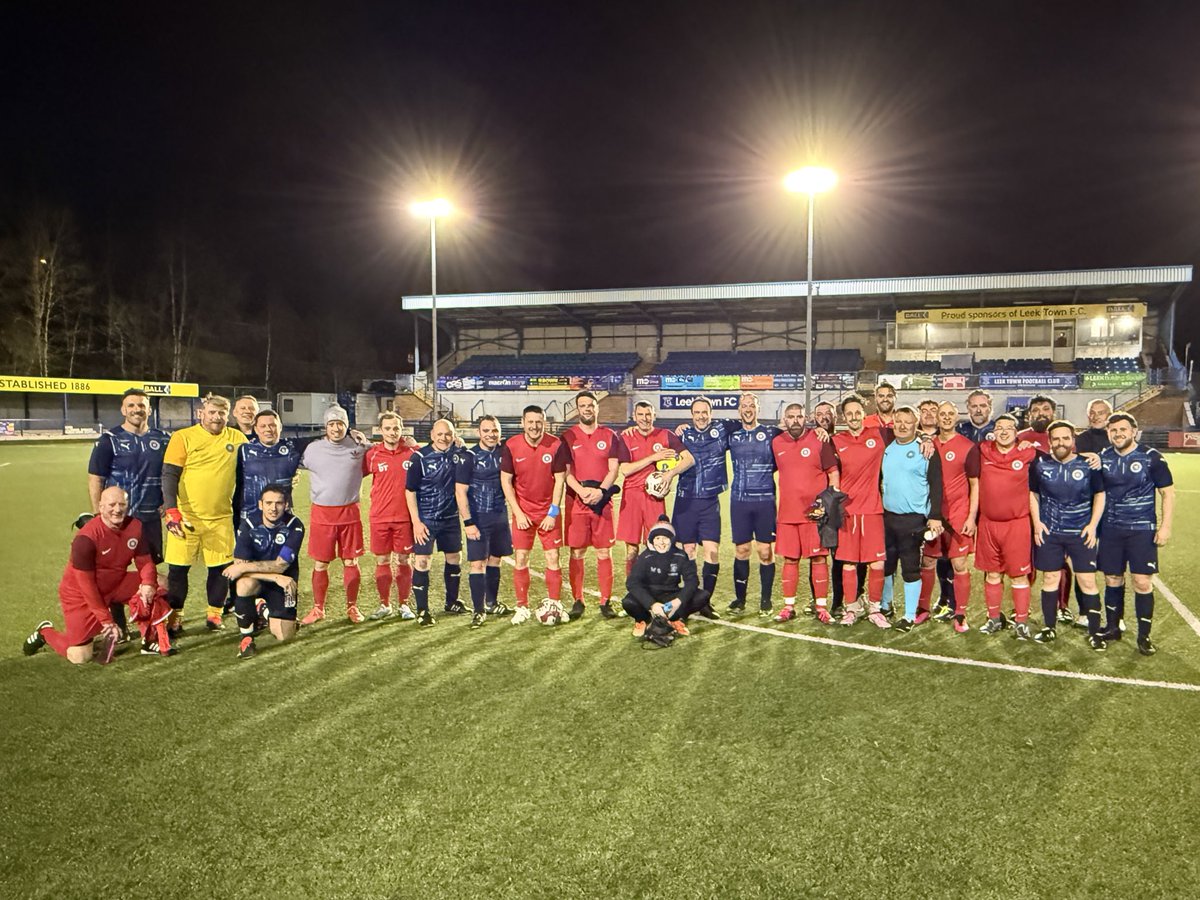 FA Veterans FC (@fa_veterans_fc) on Twitter photo Final score at Harrison Park, home team victorious 7-5. Our Thanks go to <a href="/leektown/">Leek Town FC ⚽️</a> for kindly hosting and looking after us all, and to local official Gavin Bateman who stepped in to officiate. Well done all Final score at Harrison Park, home team victorious 7-5. Our Thanks go to <a href="/leektown/">Leek Town FC ⚽️</a> for kindly hosting and looking after us all, and to local official Gavin Bateman who stepped in to officiate. Well done all