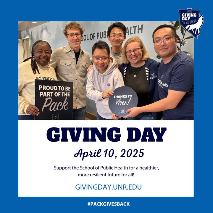 🎬 Behind the Scenes with Dean Muge ahead of Giving Day: The Wolf Pack Way! 💙🐺 Mark your calendars for April 10 and join us in giving back! Every contribution helps shape the future of public health and strengthens the Pack! 🐺💙

#PackGivesBack #GivingDay #SupportPublicHealth
