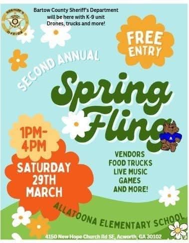 SPRING FLING IS TOMMORROW!!!