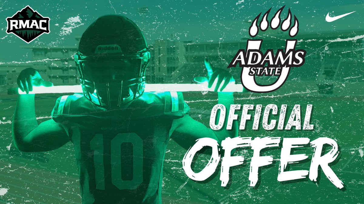 Titus Yepez (@yaboi_tpoo) on Twitter photo Blessed to receive an official offer from Adams State <a href="/CoachRowlett/">Daniel Rowlett</a> <a href="/SethWDamron/">Seth Damron</a> <a href="/coacher6328/">Richie Castro</a> <a href="/ThompsonTy34/">Ty Thompson</a> Blessed to receive an official offer from Adams State <a href="/CoachRowlett/">Daniel Rowlett</a> <a href="/SethWDamron/">Seth Damron</a> <a href="/coacher6328/">Richie Castro</a> <a href="/ThompsonTy34/">Ty Thompson</a>