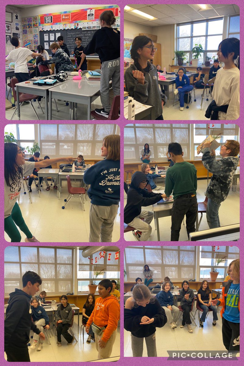 Fridays are for Improv and 6/7EF never disappoints! <a href="/GABrownMS_TDSB/">Gordon A Brown MS</a>