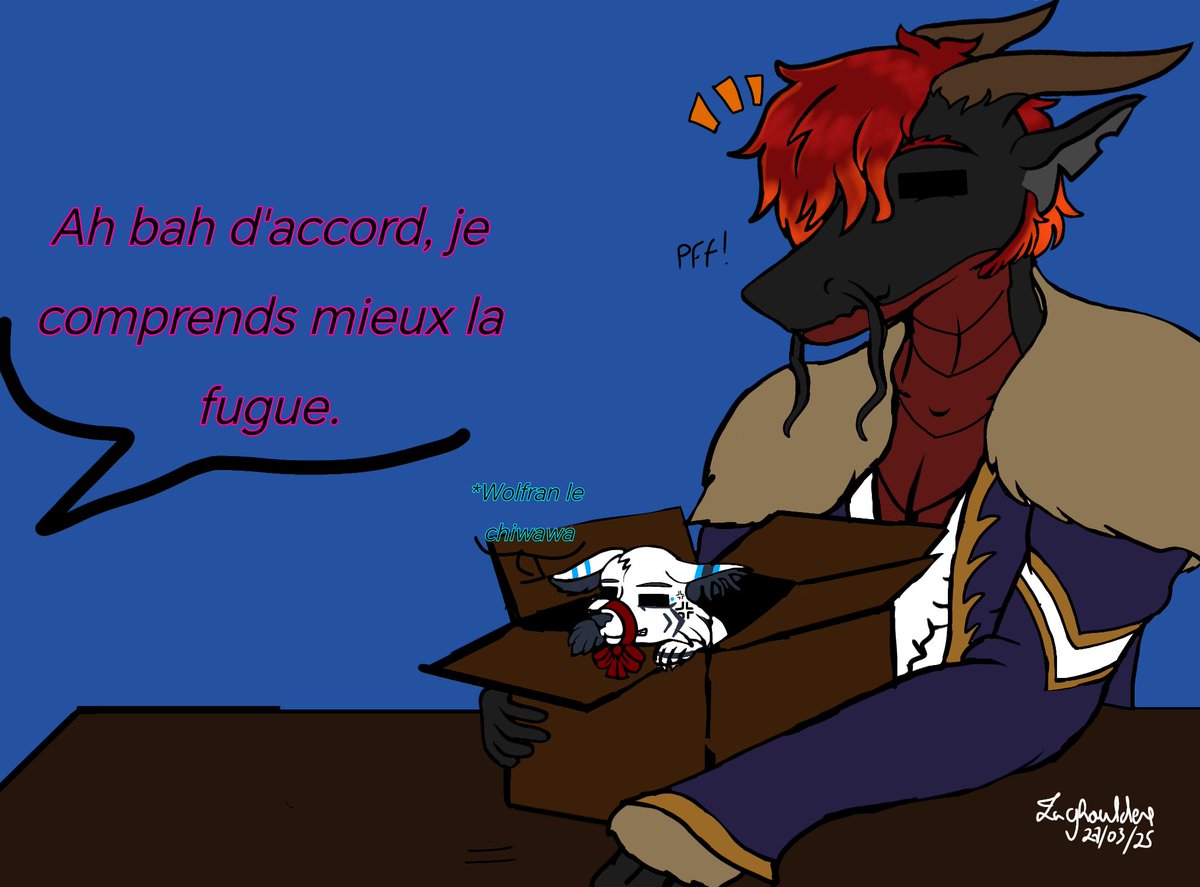 Merci <a href="/LGhouldere4955/">La ghouldere</a> pour ce petit comics mais je fini toujours en victime pk ??? xp non franchement je mis attendait pas en CHIHUAHUA quoi !! jpp xp - Art by <a href="/LGhouldere4955/">La ghouldere</a>
