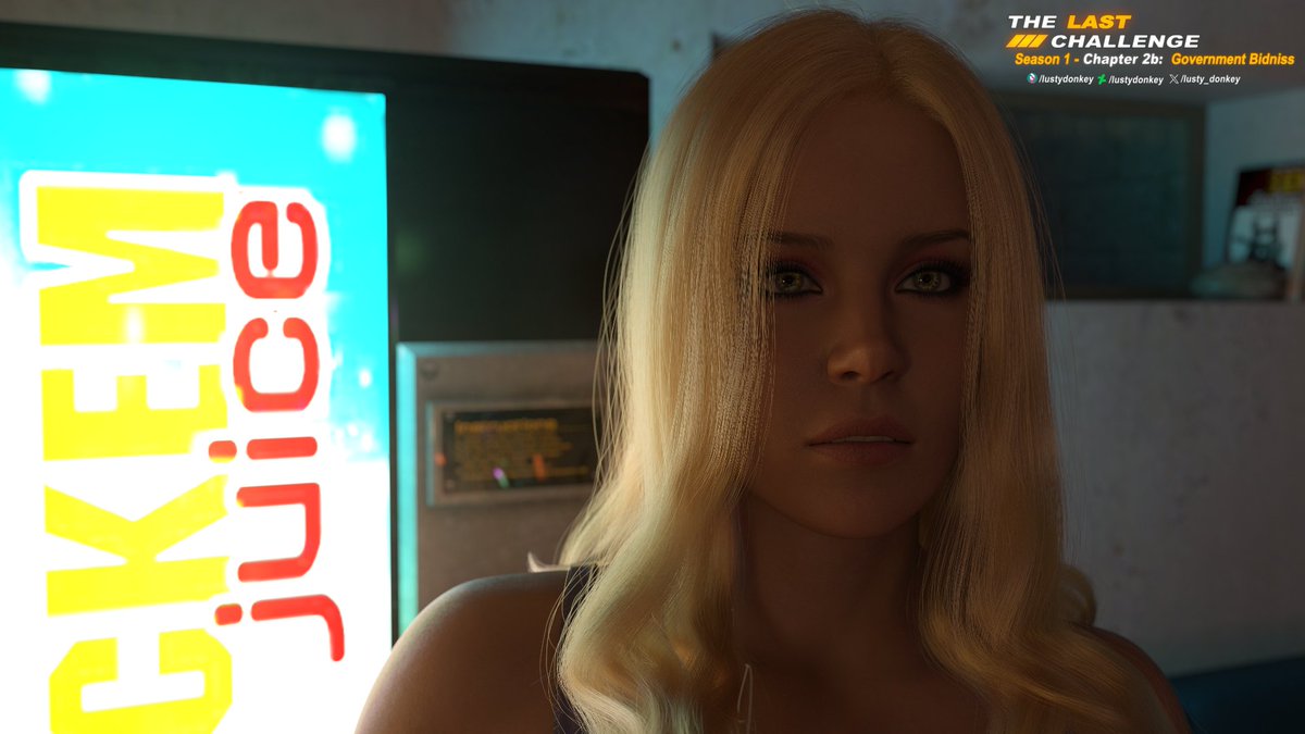 lusty_donkey's tweet photo. Guess her name #visualnovel #adultgame #lastchallenge #blonde https://t.co/1WAHclvmGn